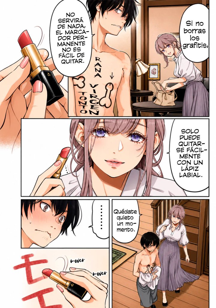 Ijime to kaeru to mama to fukushuu Capítulo 4.2 - Página 19