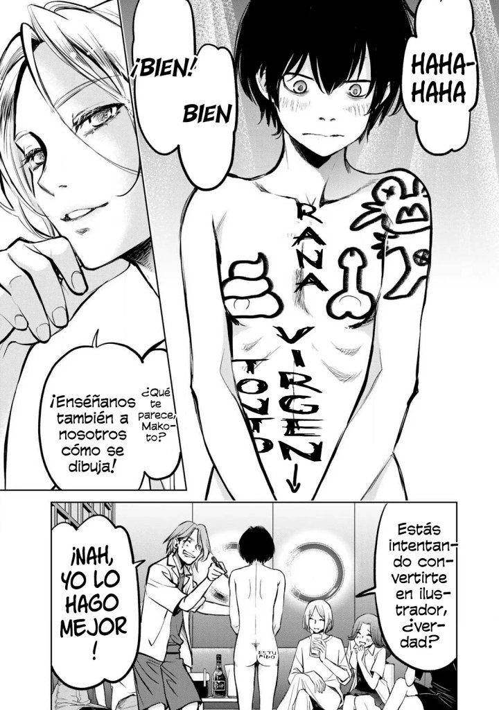 Ijime to kaeru to mama to fukushuu Capítulo 4.2 - Página 6