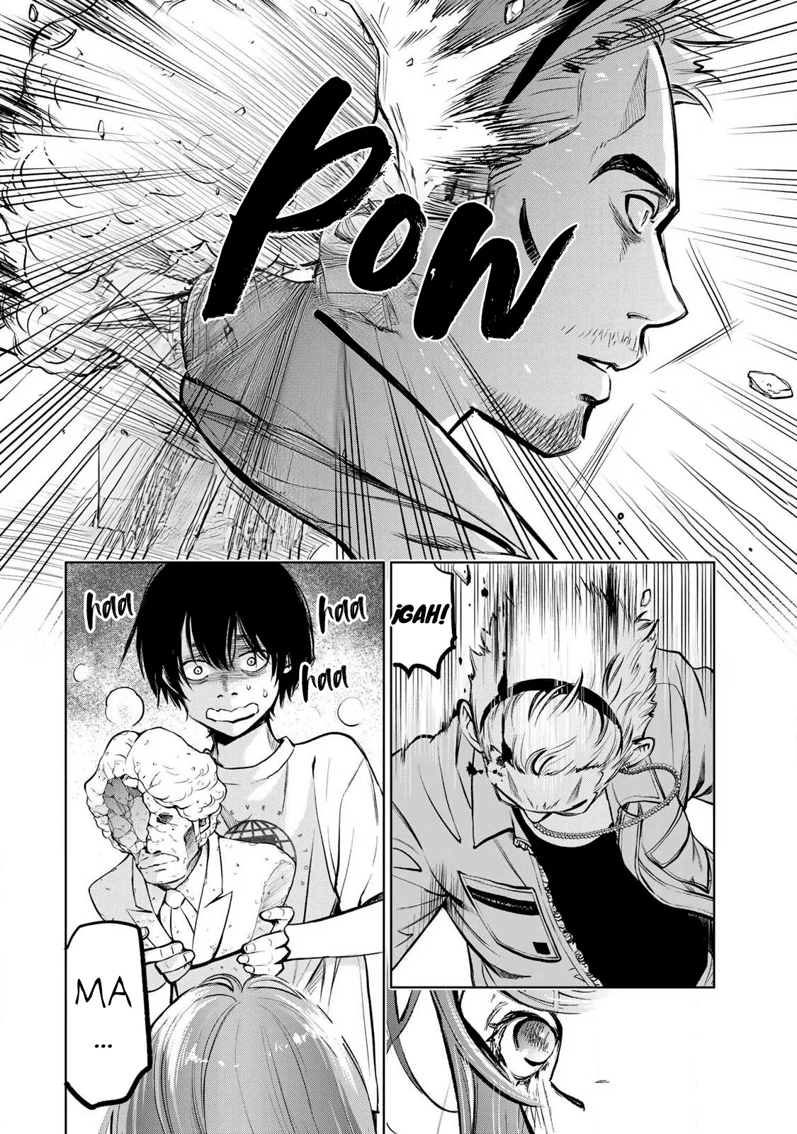 Ijime to kaeru to mama to fukushuu Capítulo 5.2 - Página 7