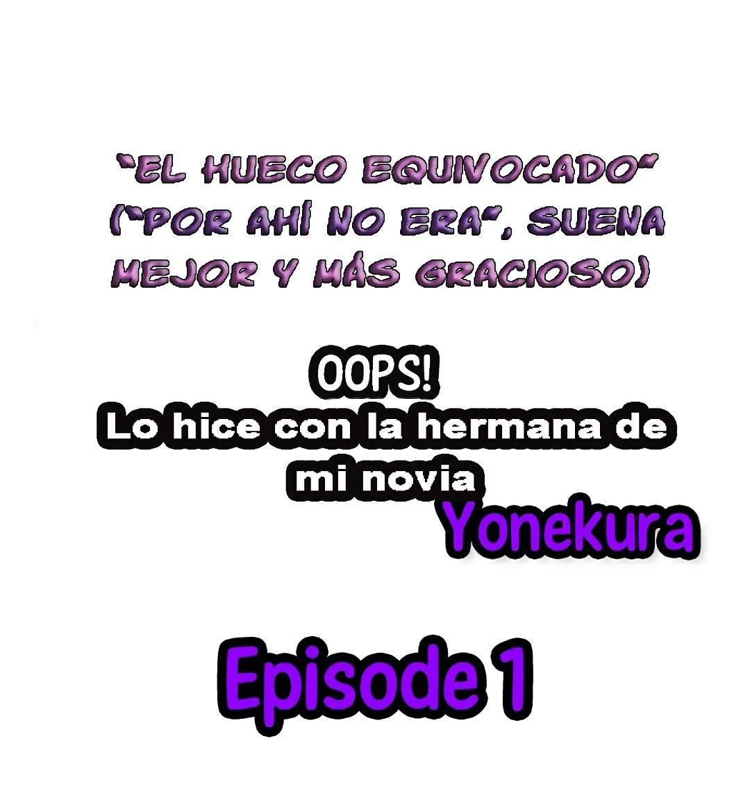 Me Cogi a la Hermana de mi Novia por equivocacion Capítulo 1 - Página 2