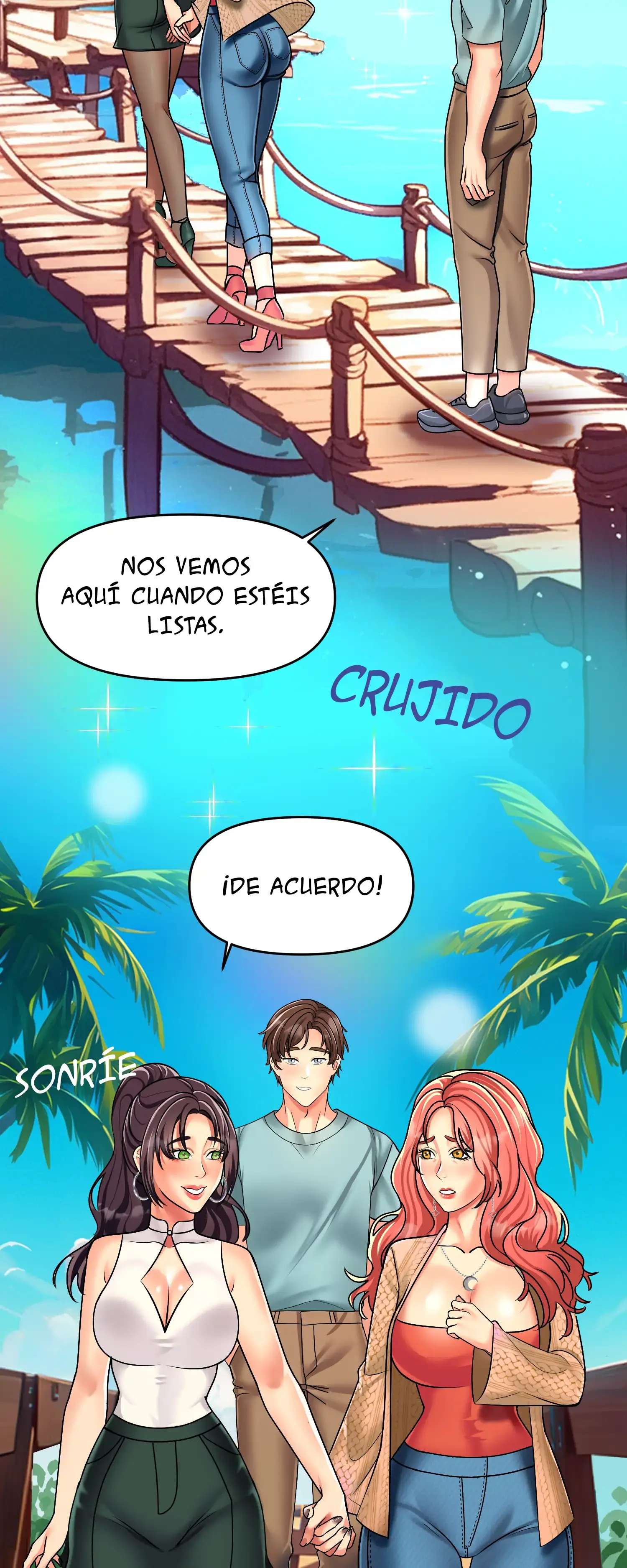 Luna de miel con mi suegra (Sin censura) Capítulo 1 - Página 47