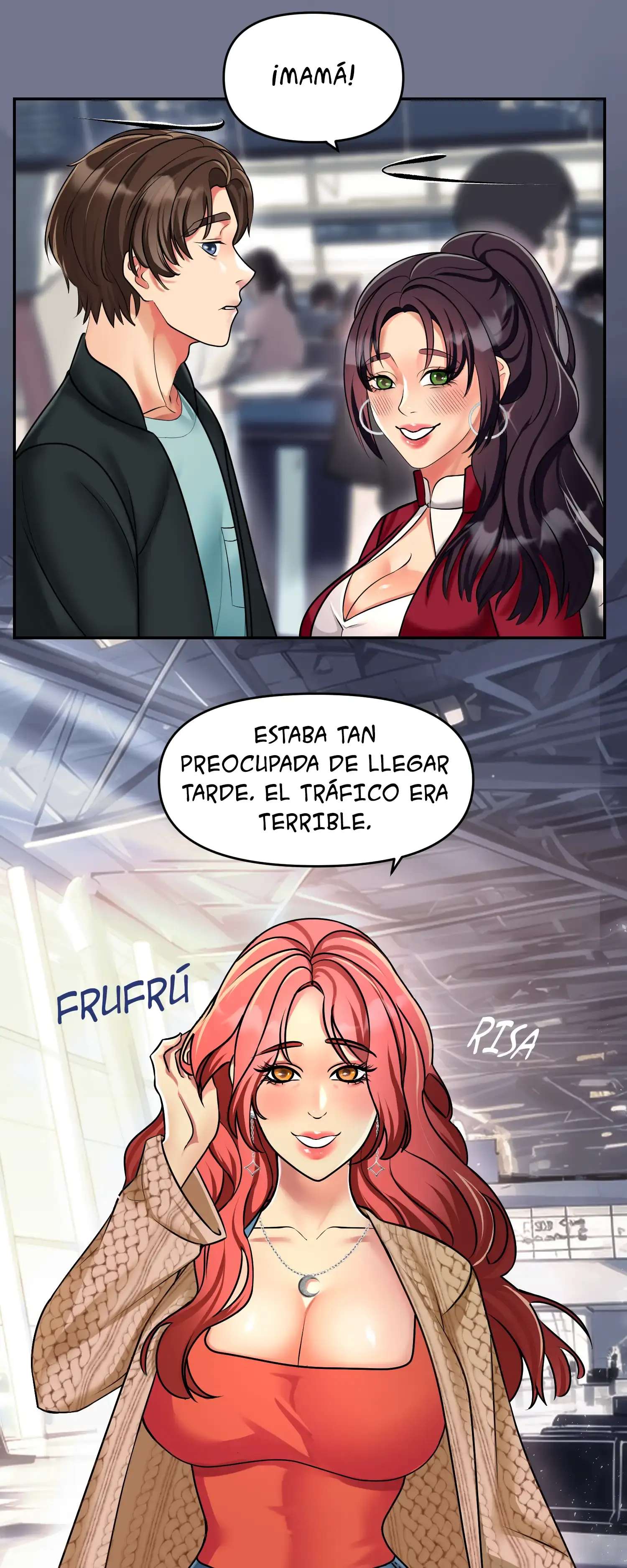 Luna de miel con mi suegra (Sin censura) Capítulo 1 - Página 9