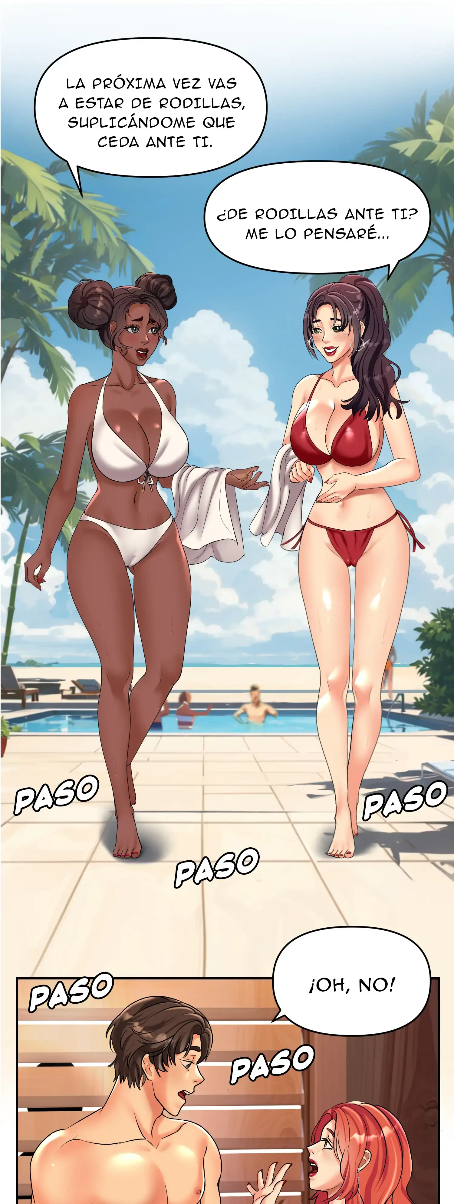 Luna de miel con mi suegra (Sin censura) Capítulo 10 - Página 32