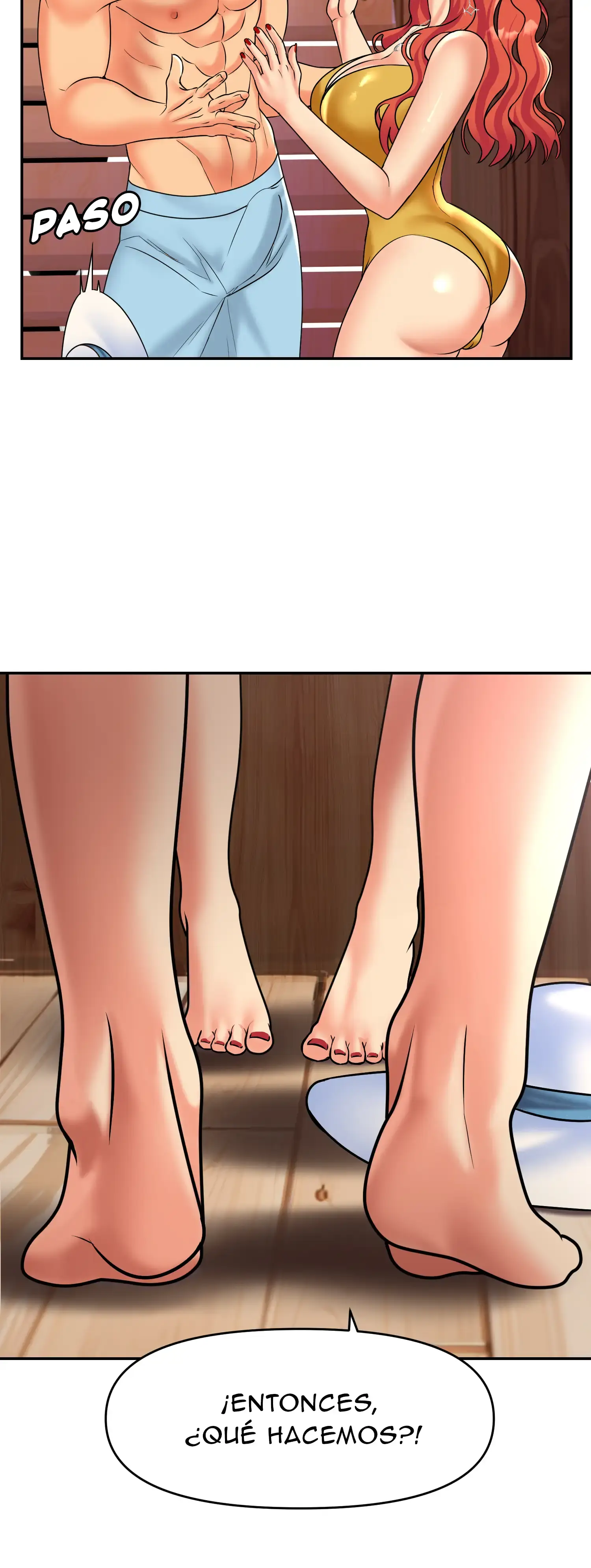 Luna de miel con mi suegra (Sin censura) Capítulo 10 - Página 33
