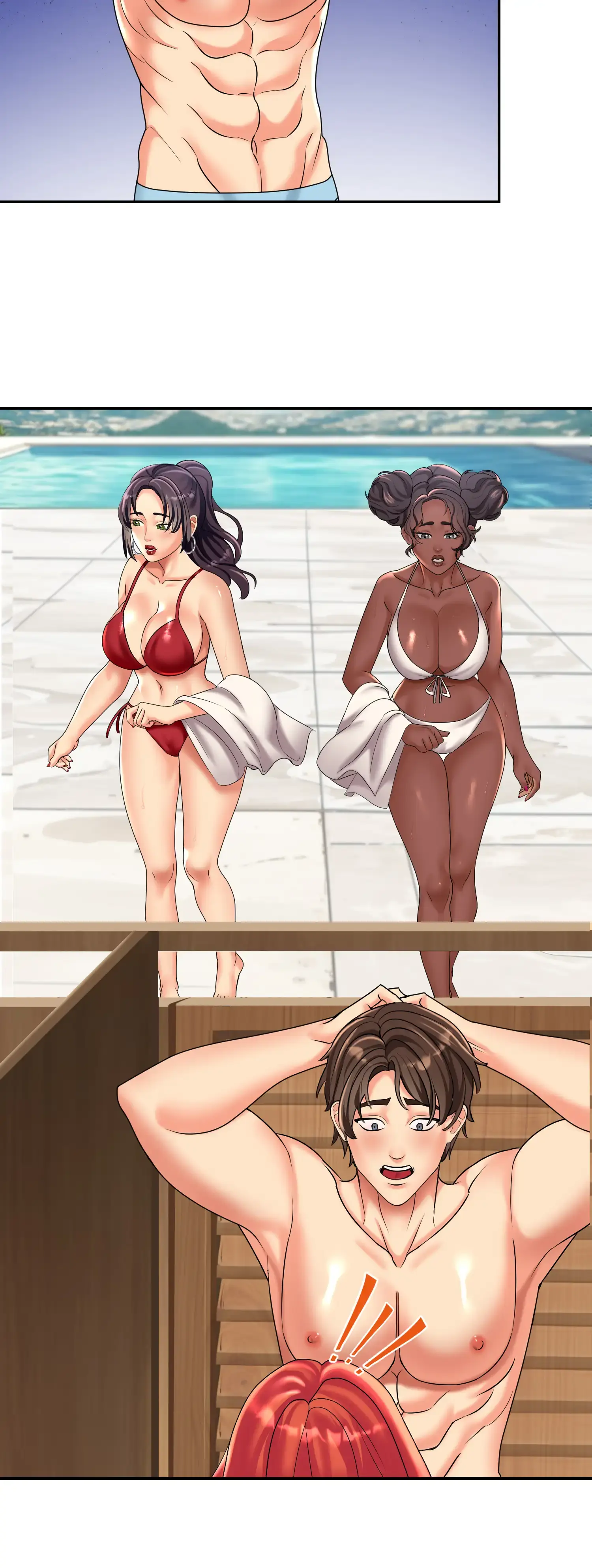 Luna de miel con mi suegra (Sin censura) Capítulo 10 - Página 35