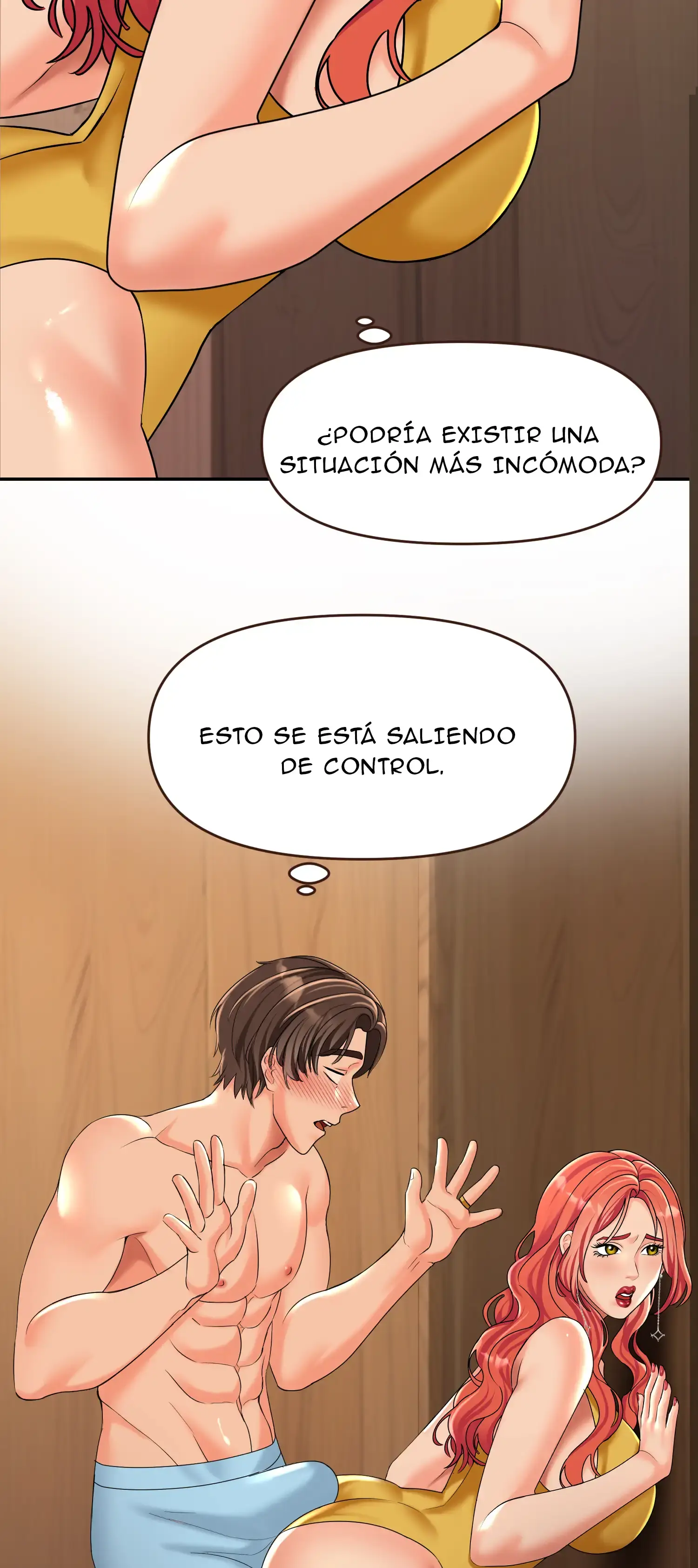 Luna de miel con mi suegra (Sin censura) Capítulo 10 - Página 38