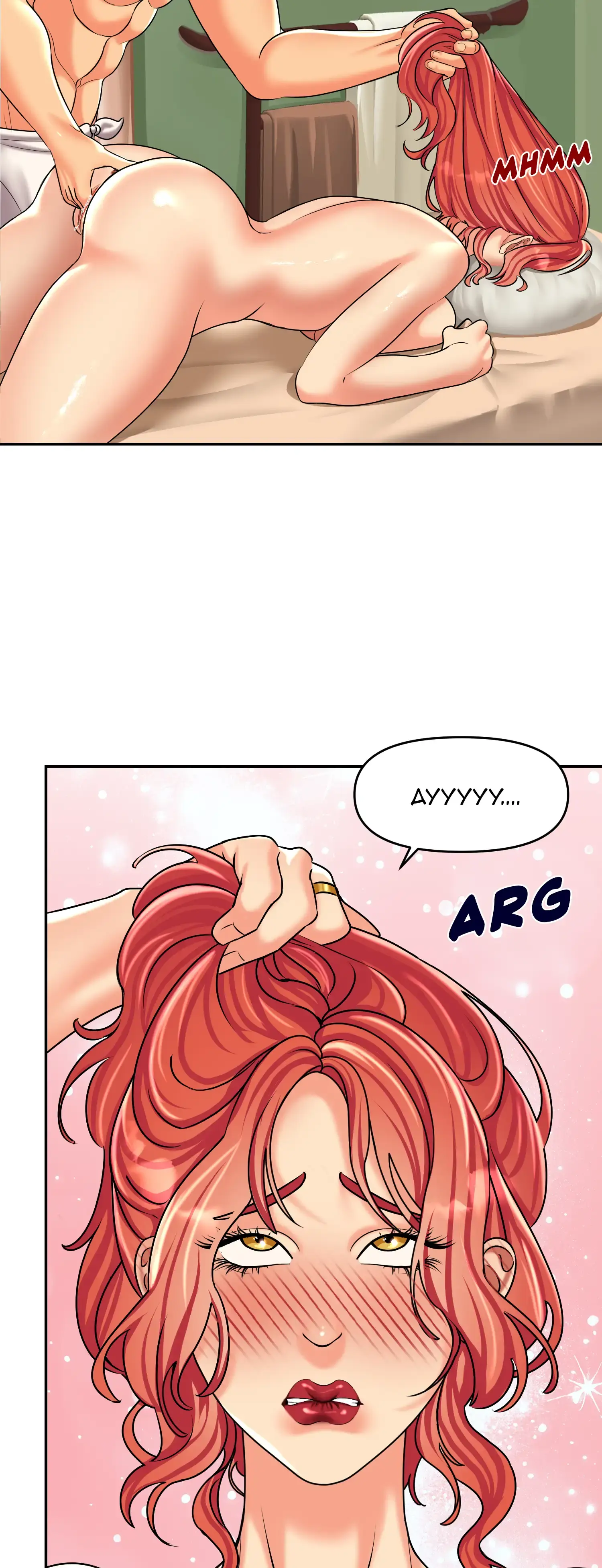 Luna de miel con mi suegra (Sin censura) Capítulo 12 - Página 35
