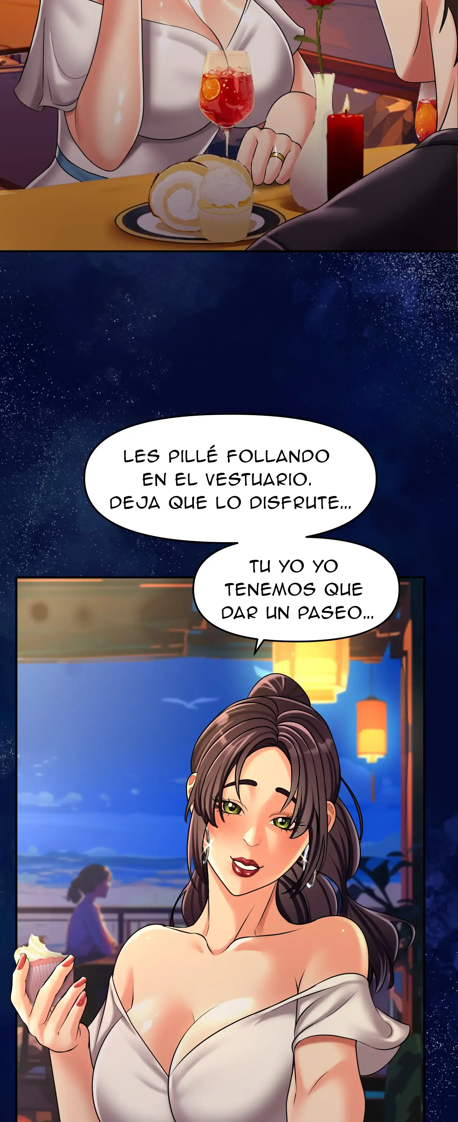 Luna de miel con mi suegra (Sin censura) Capítulo 13 - Página 40