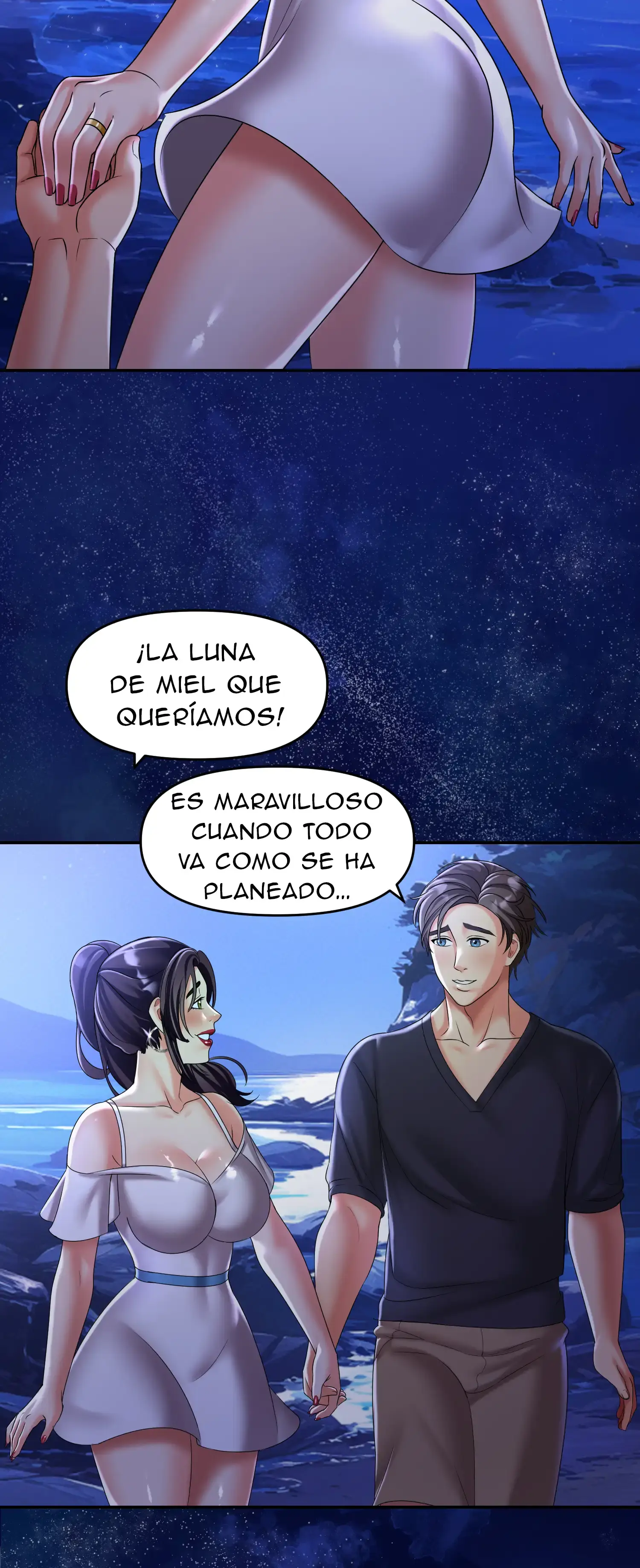 Luna de miel con mi suegra (Sin censura) Capítulo 13 - Página 44