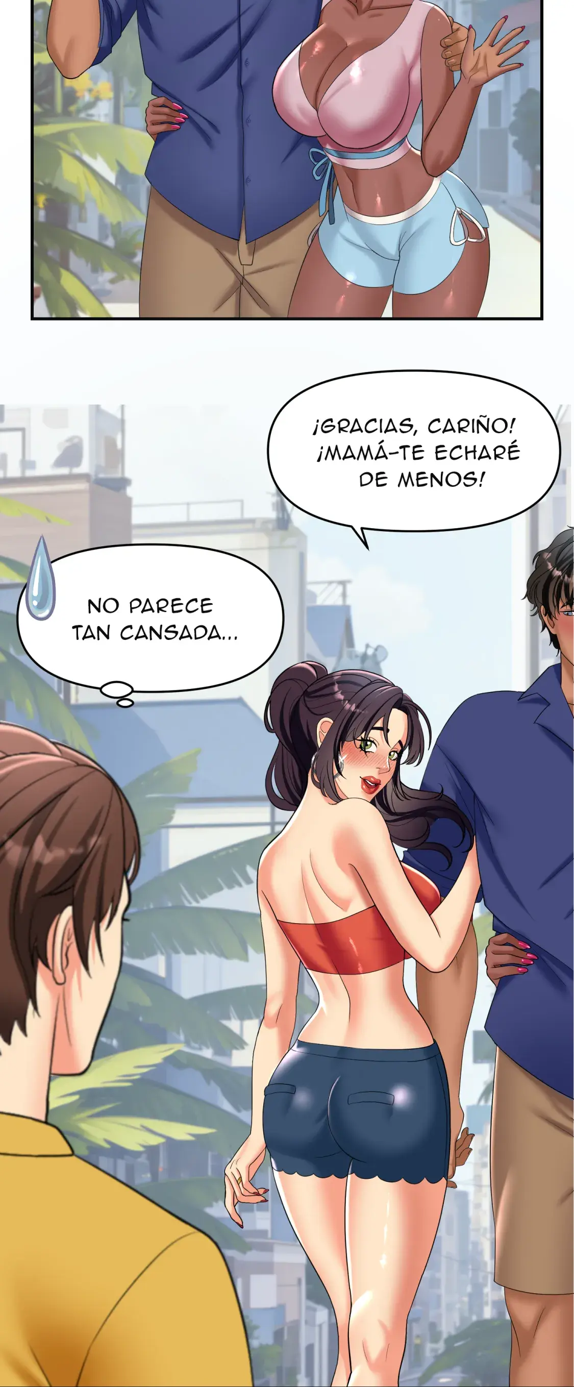 Luna de miel con mi suegra (Sin censura) Capítulo 16 - Página 21