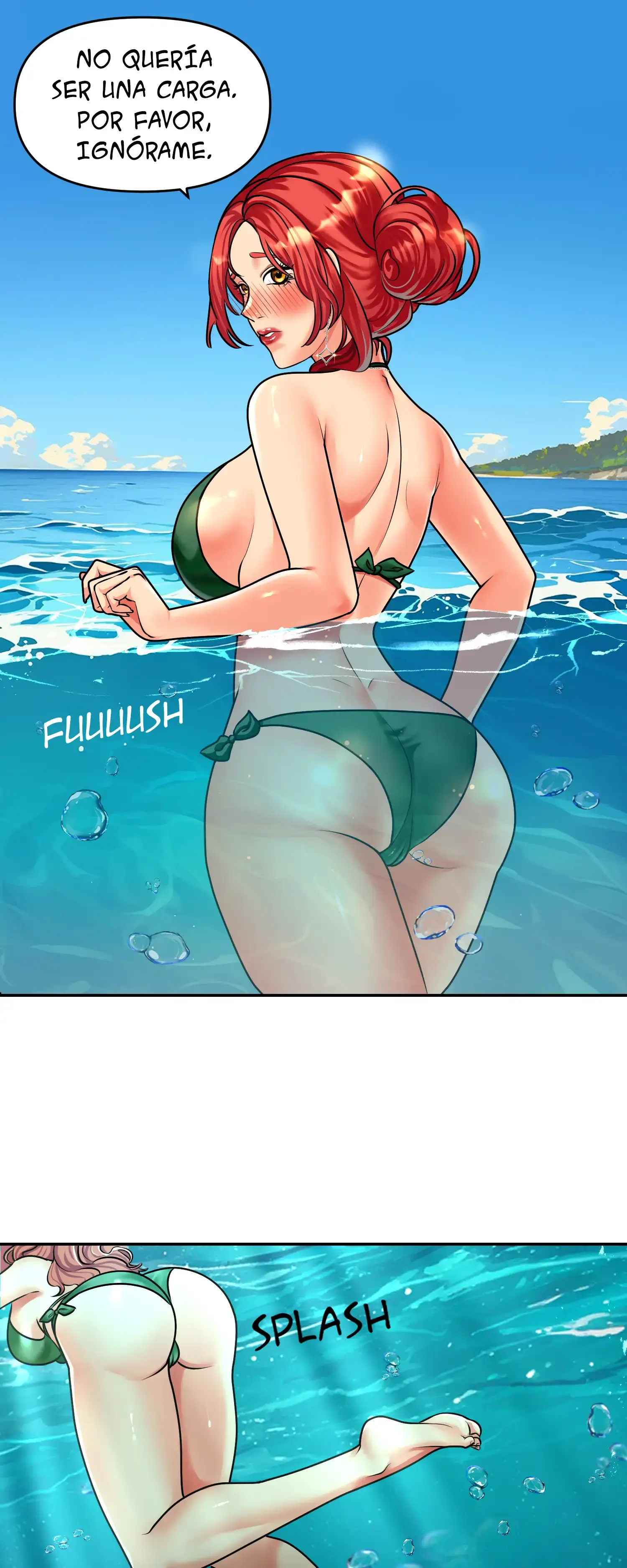 Luna de miel con mi suegra (Sin censura) Capítulo 3 - Página 1