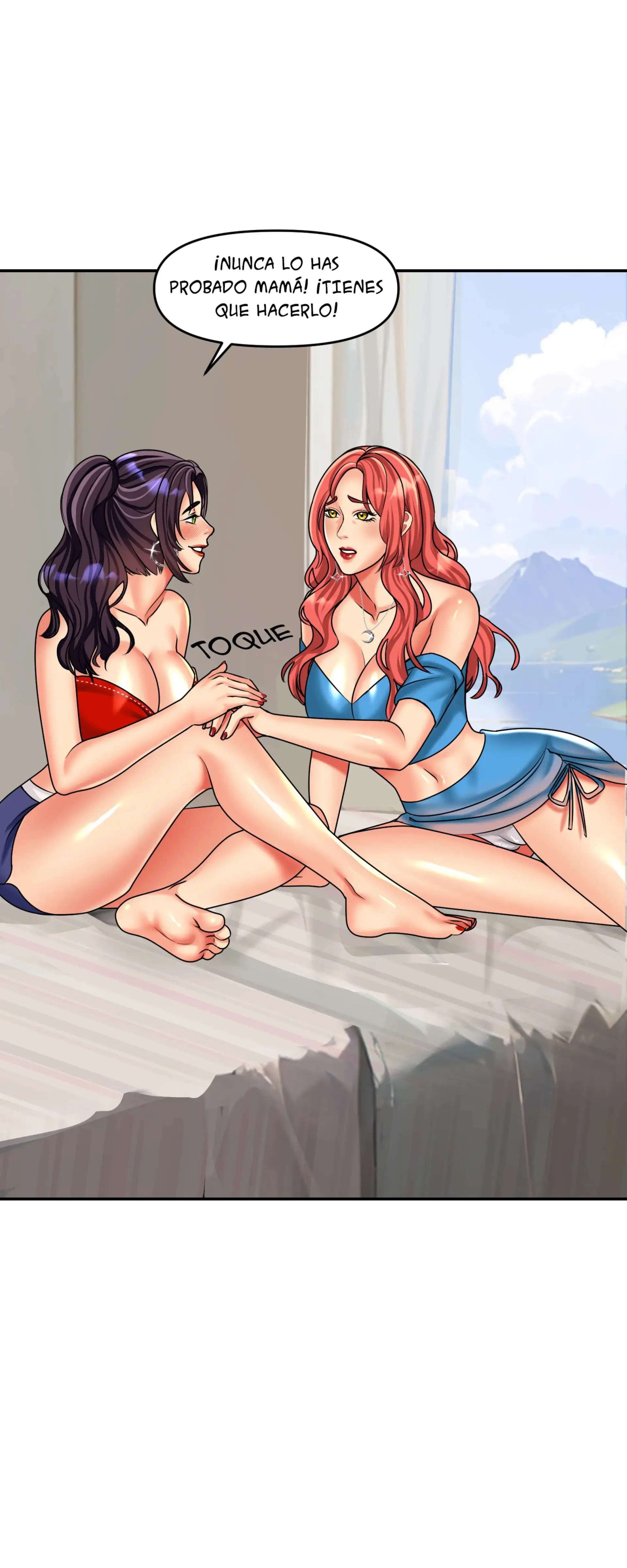 Luna de miel con mi suegra (Sin censura) Capítulo 4 - Página 33