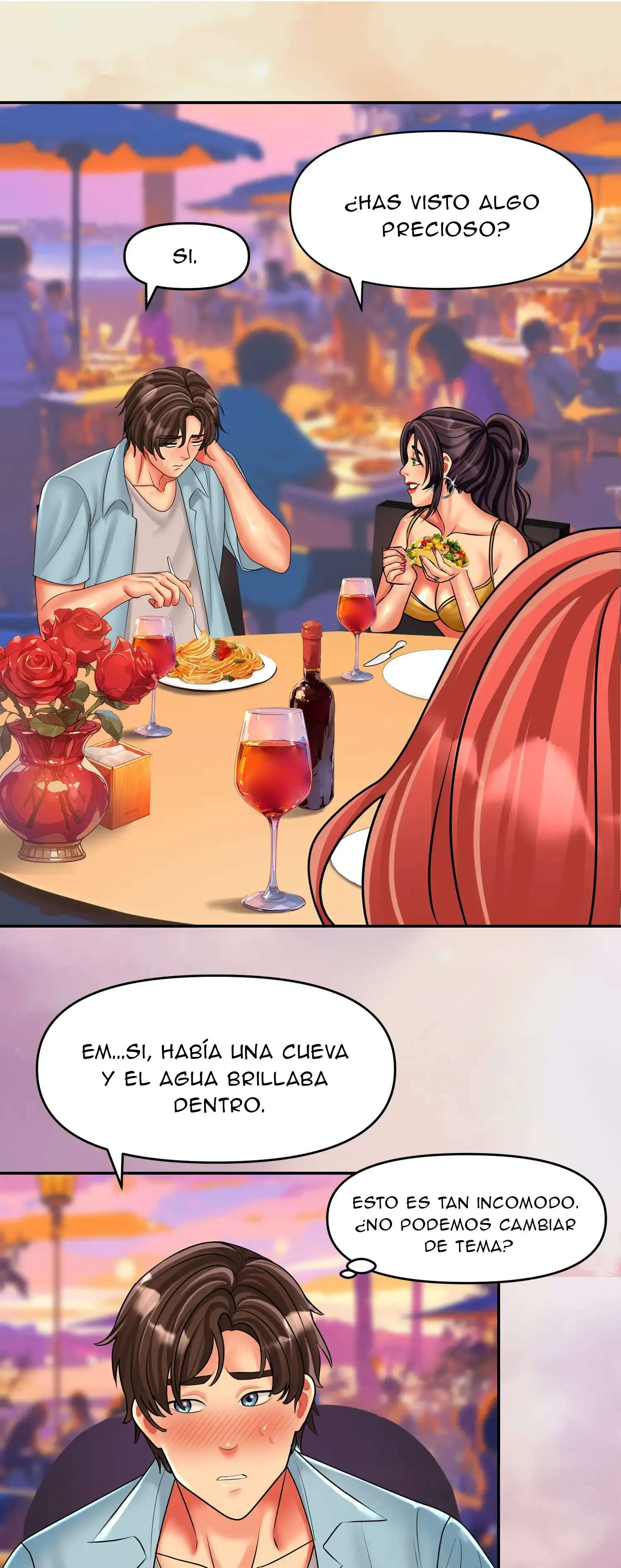 Luna de miel con mi suegra (Sin censura) Capítulo 5 - Página 36