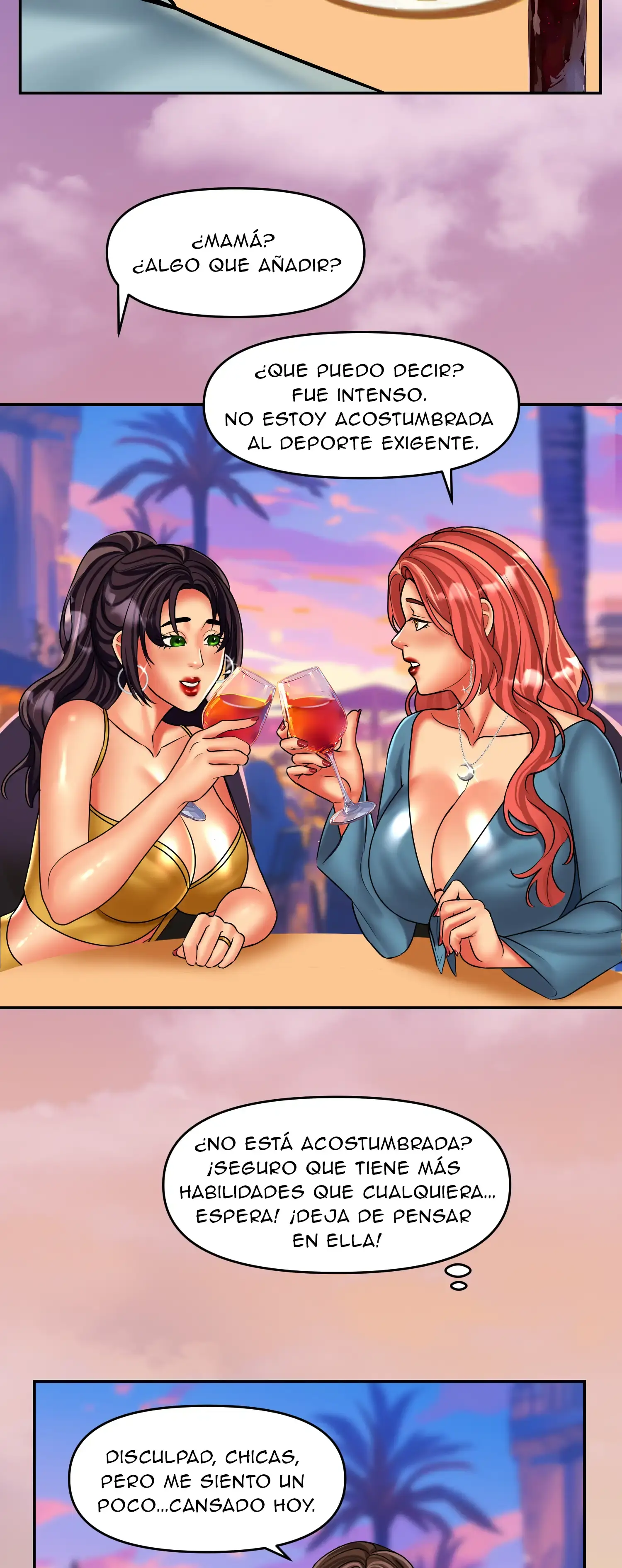Luna de miel con mi suegra (Sin censura) Capítulo 5 - Página 38