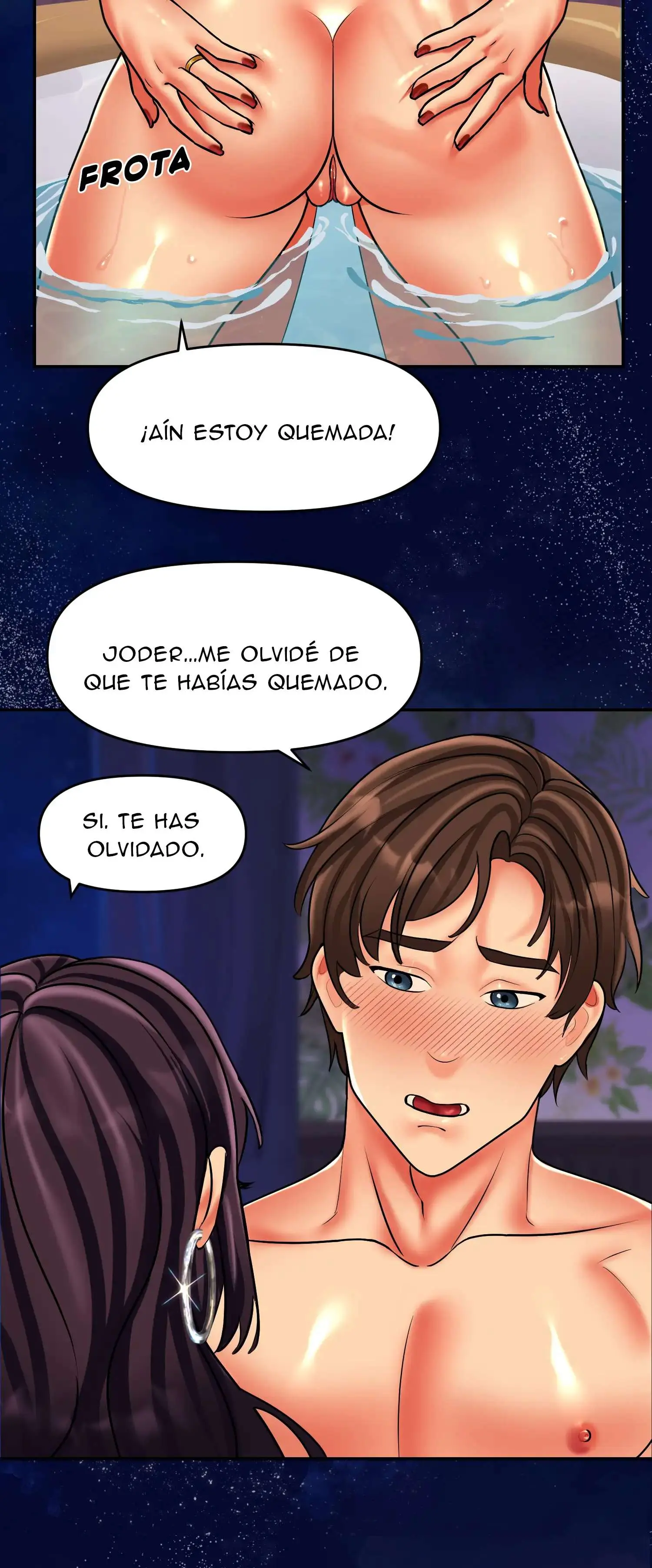 Luna de miel con mi suegra (Sin censura) Capítulo 6 - Página 36
