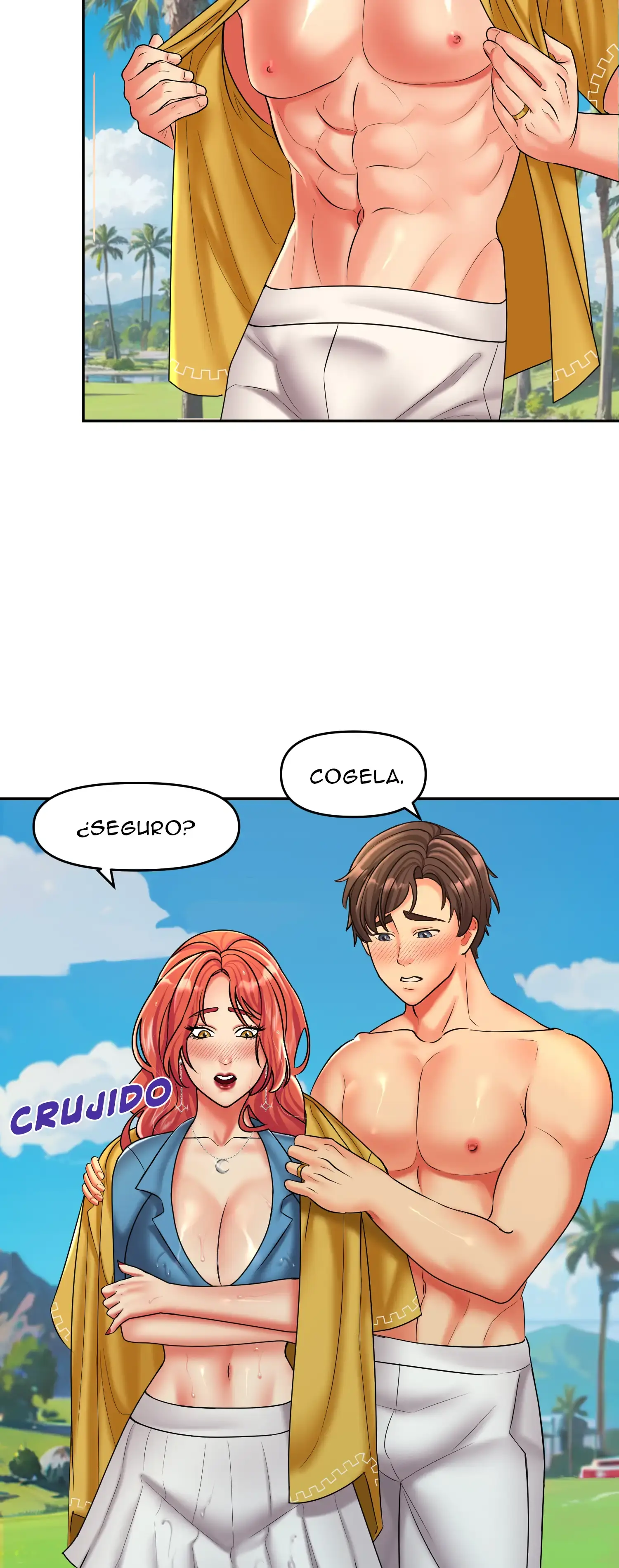 Luna de miel con mi suegra (Sin censura) Capítulo 8 - Página 34