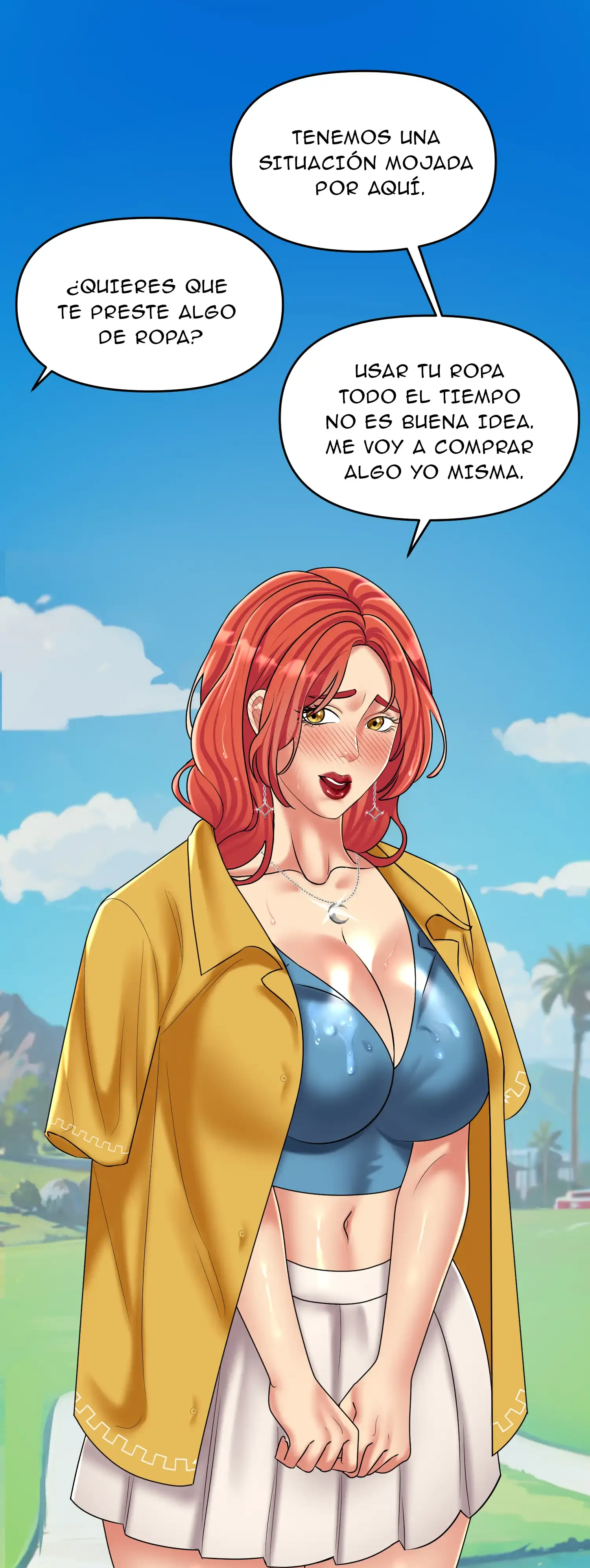 Luna de miel con mi suegra (Sin censura) Capítulo 9 - Página 1