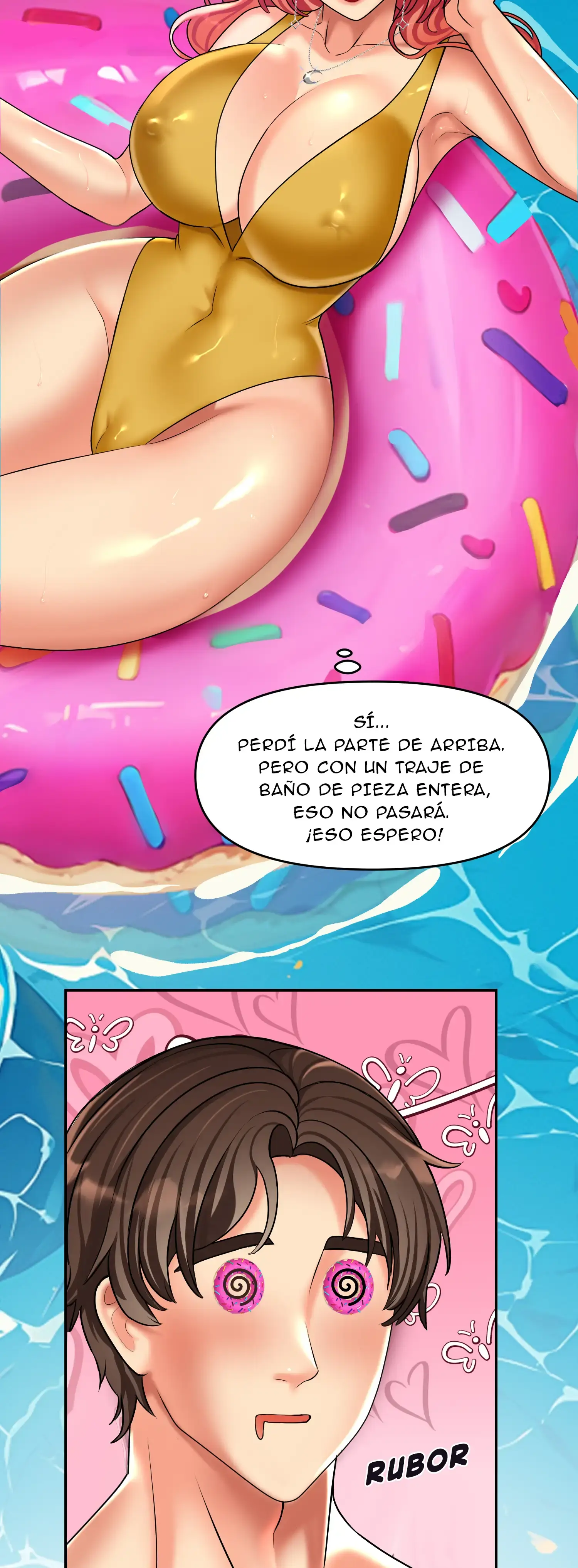 Luna de miel con mi suegra (Sin censura) Capítulo 9 - Página 34