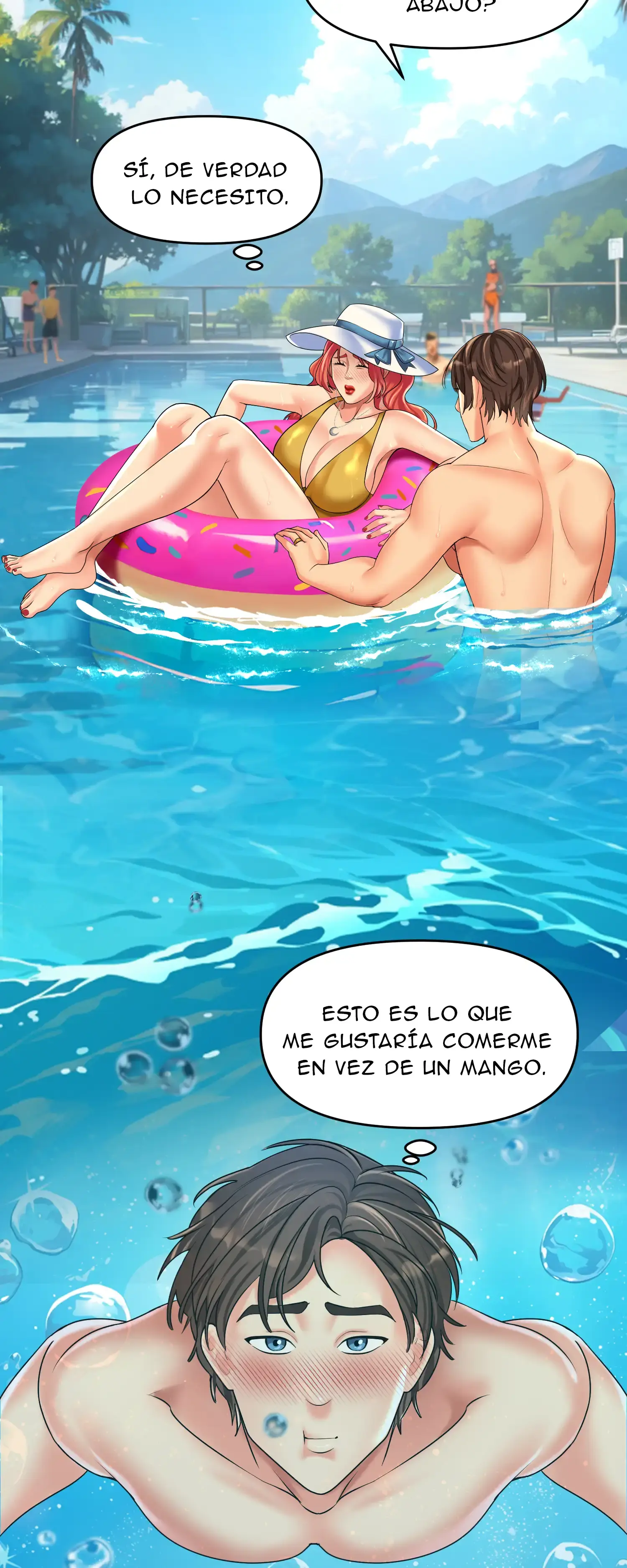 Luna de miel con mi suegra (Sin censura) Capítulo 9 - Página 42