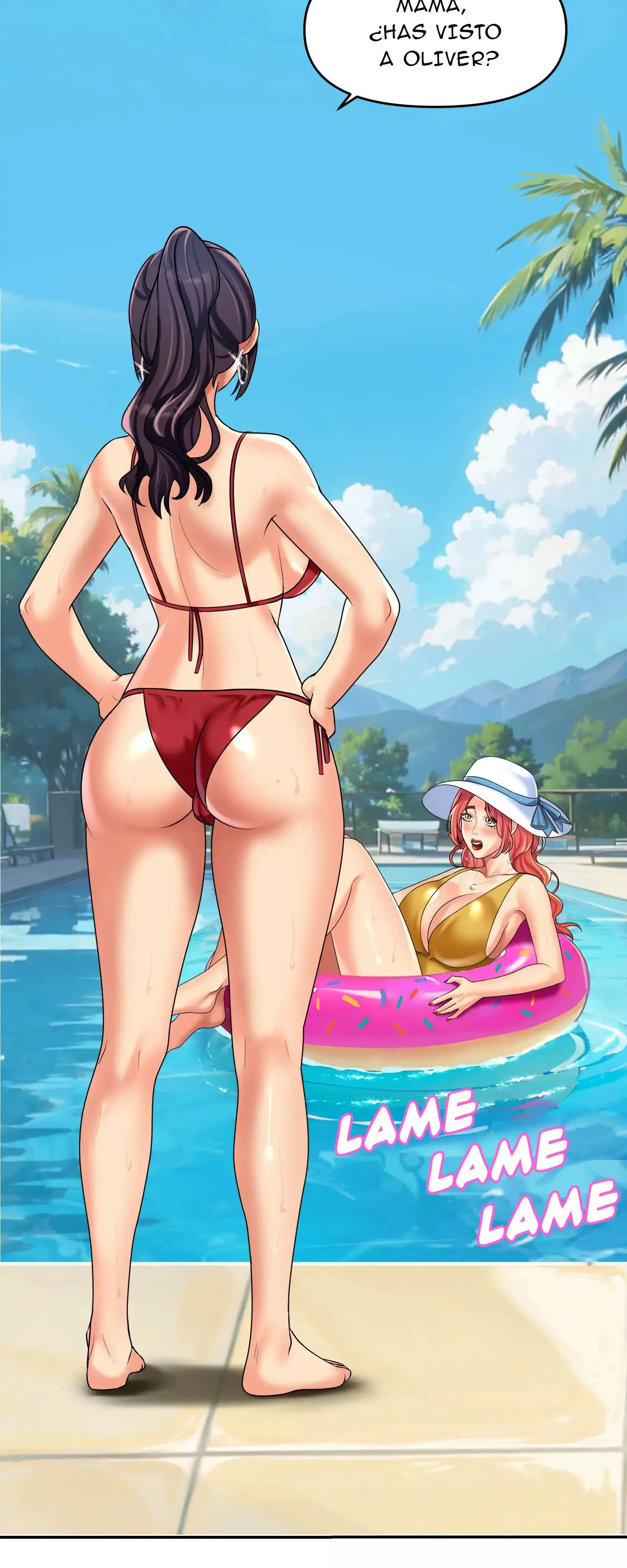 Luna de miel con mi suegra (Sin censura) Capítulo 9 - Página 44