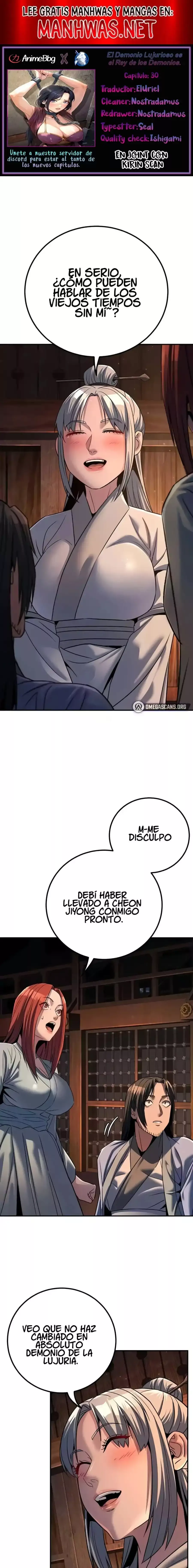 El Demonio Lujurioso es el Rey de los Demonios Capítulo 30 - Página 1