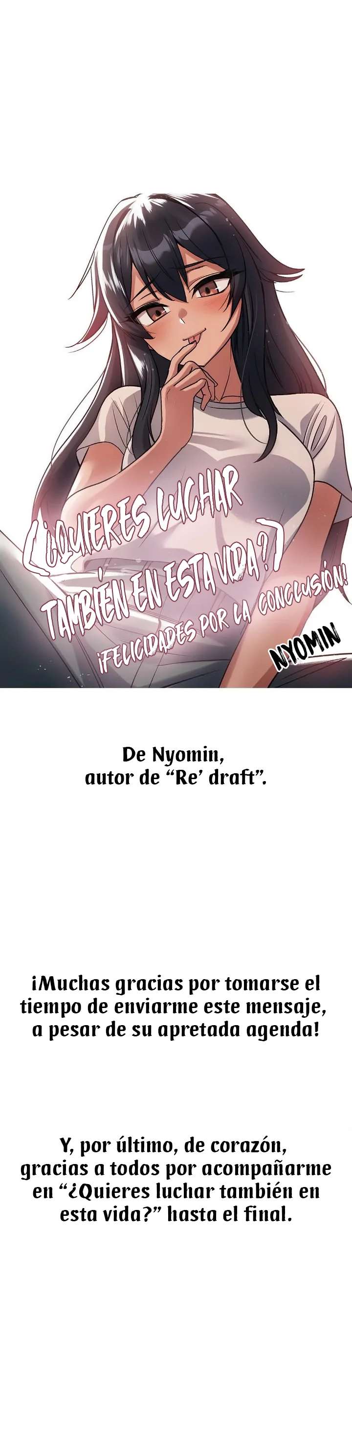 ¿Quieres luchar también en esta vida? Capítulo 35.5 - Página 8