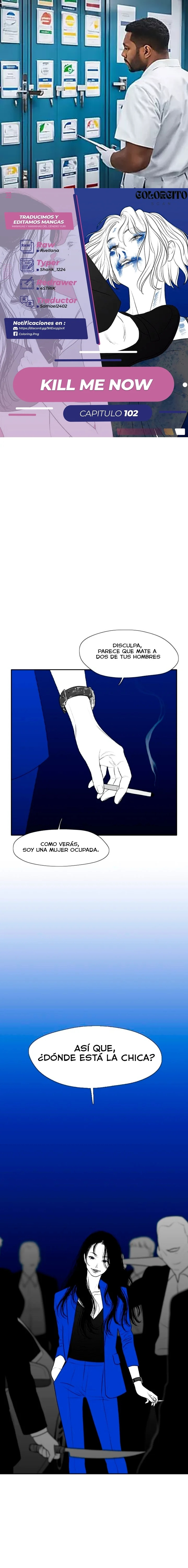 Mátame ahora Capítulo 102 - Página 1