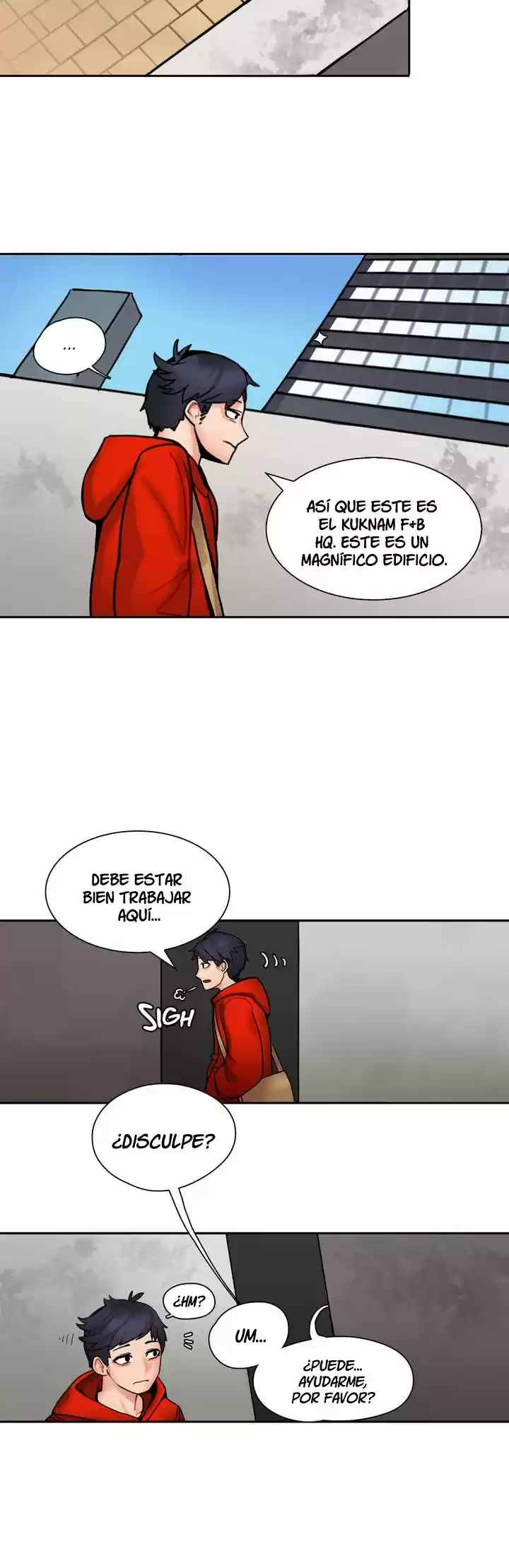 The Girl That Got Stuck In The Wall Capítulo 1 - Página 9