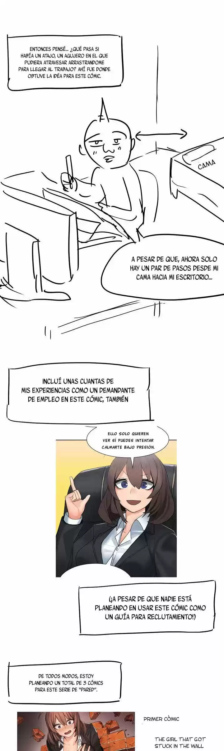 The Girl That Got Stuck In The Wall Capítulo 12 - Página 3