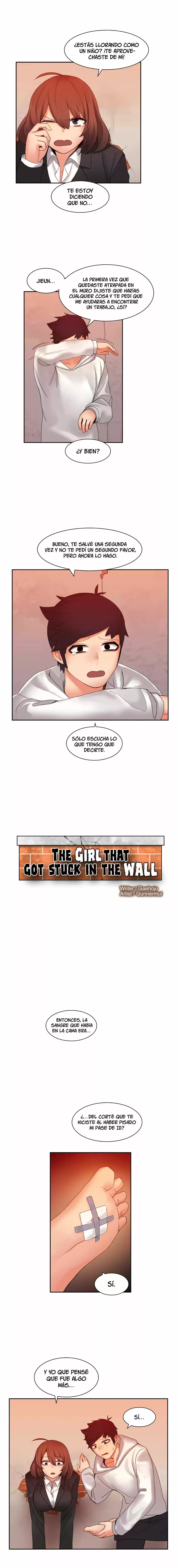 The Girl That Got Stuck In The Wall Capítulo 9 - Página 6