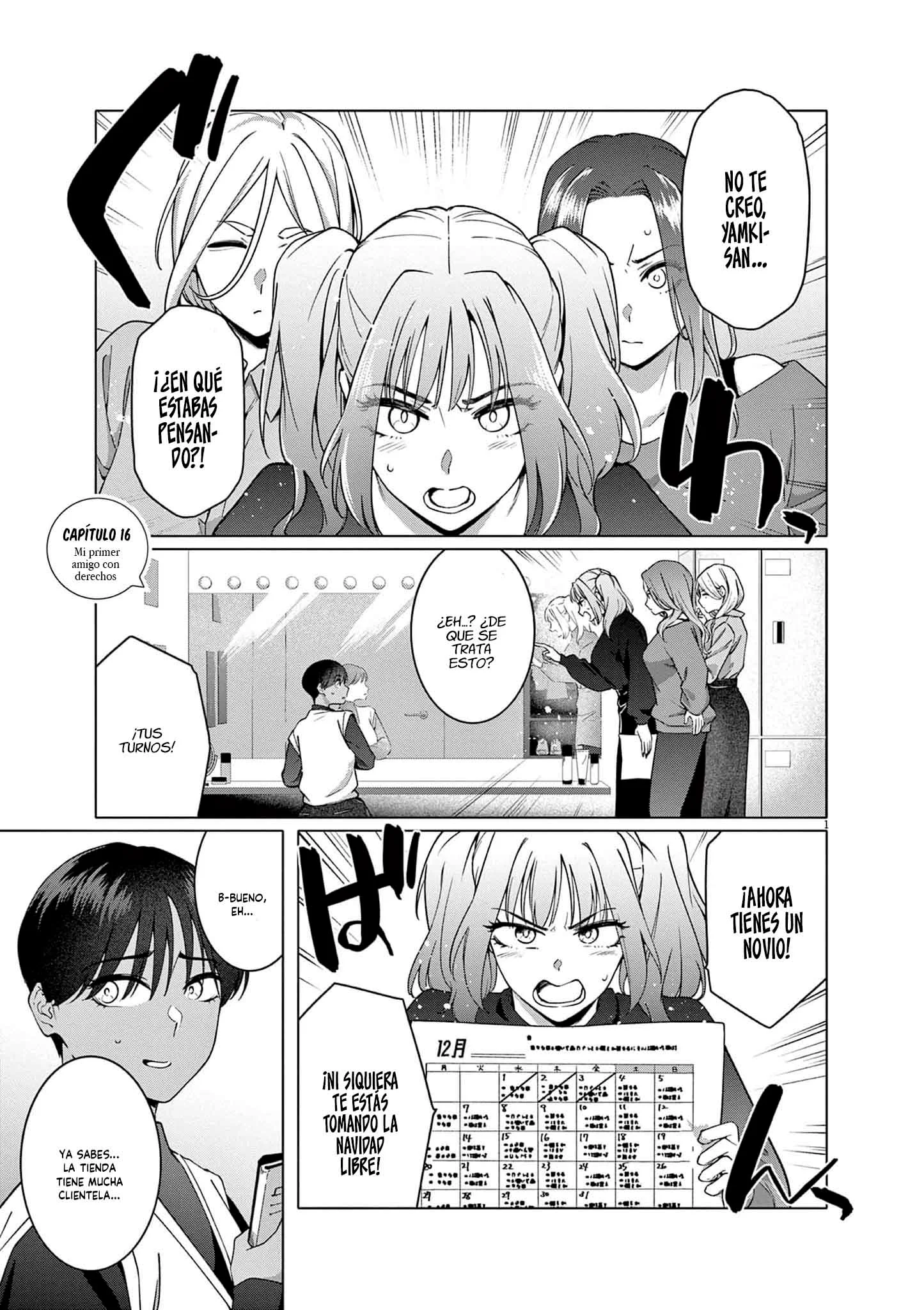Hajimete no Sefure Capítulo 16 - Página 3