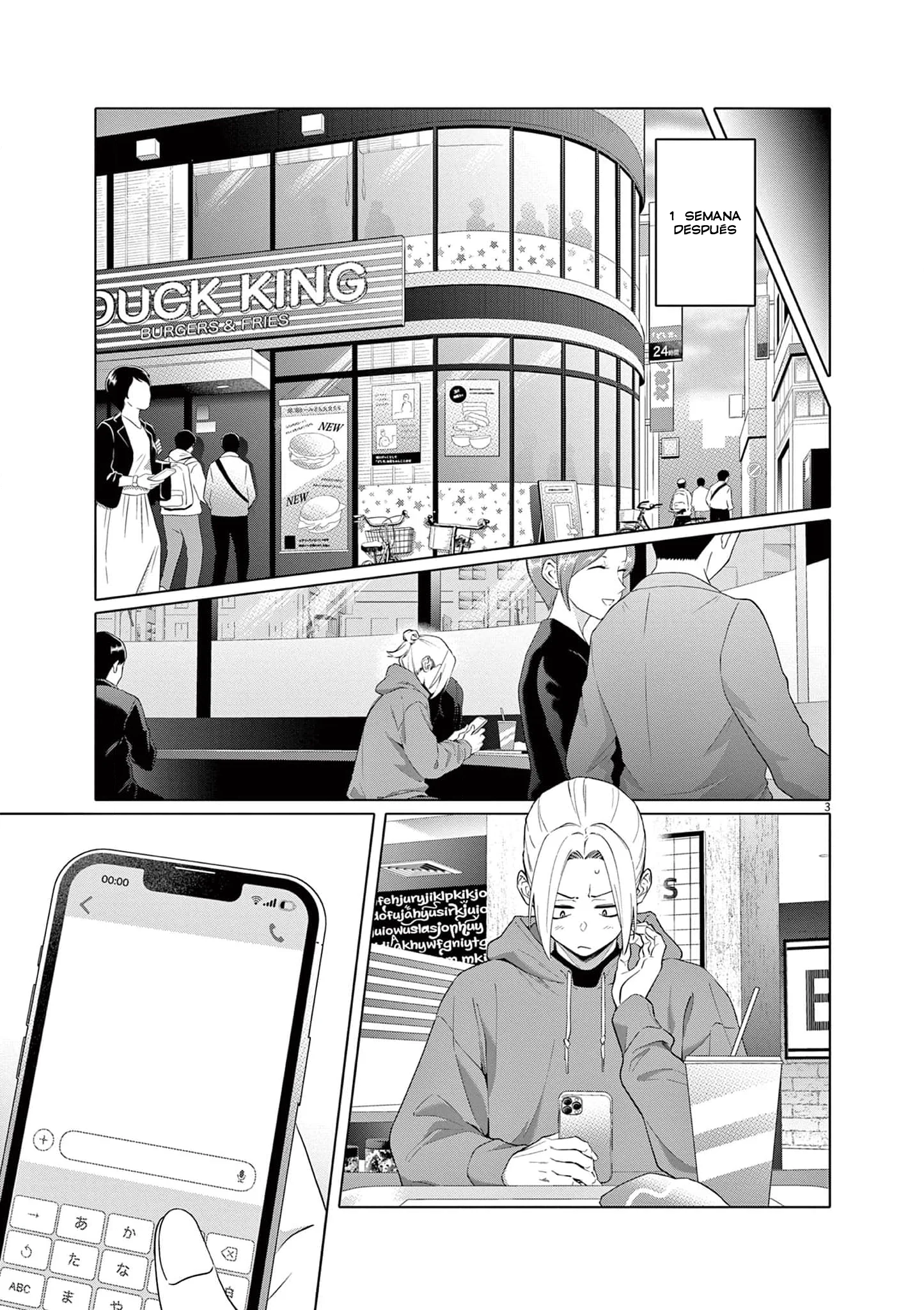 Hajimete no Sefure Capítulo 2 - Página 4
