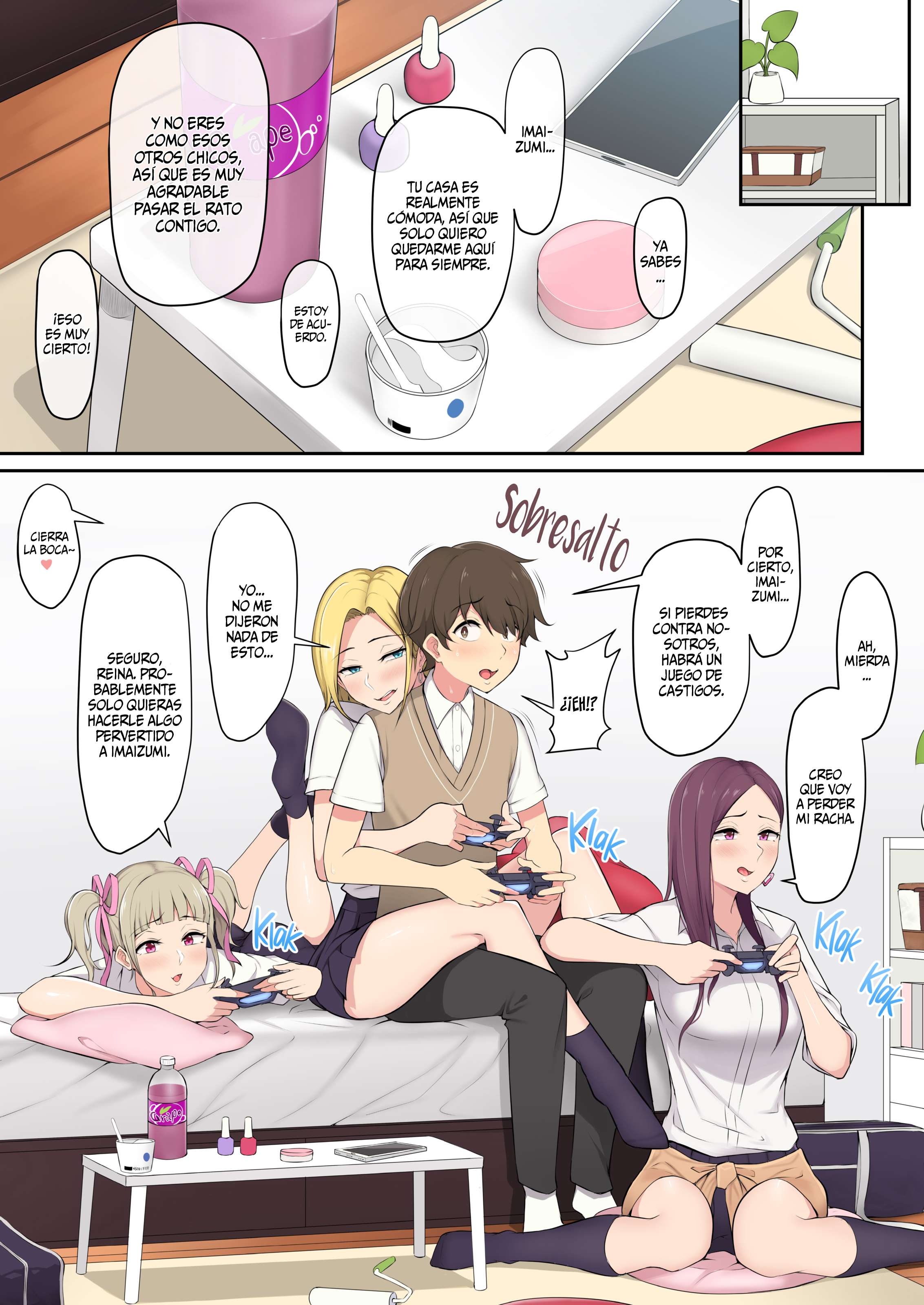 Imaizumin-chi wa Douyara Gal no Tamariba ni Natteru Rashii Capítulo 1 - Página 5