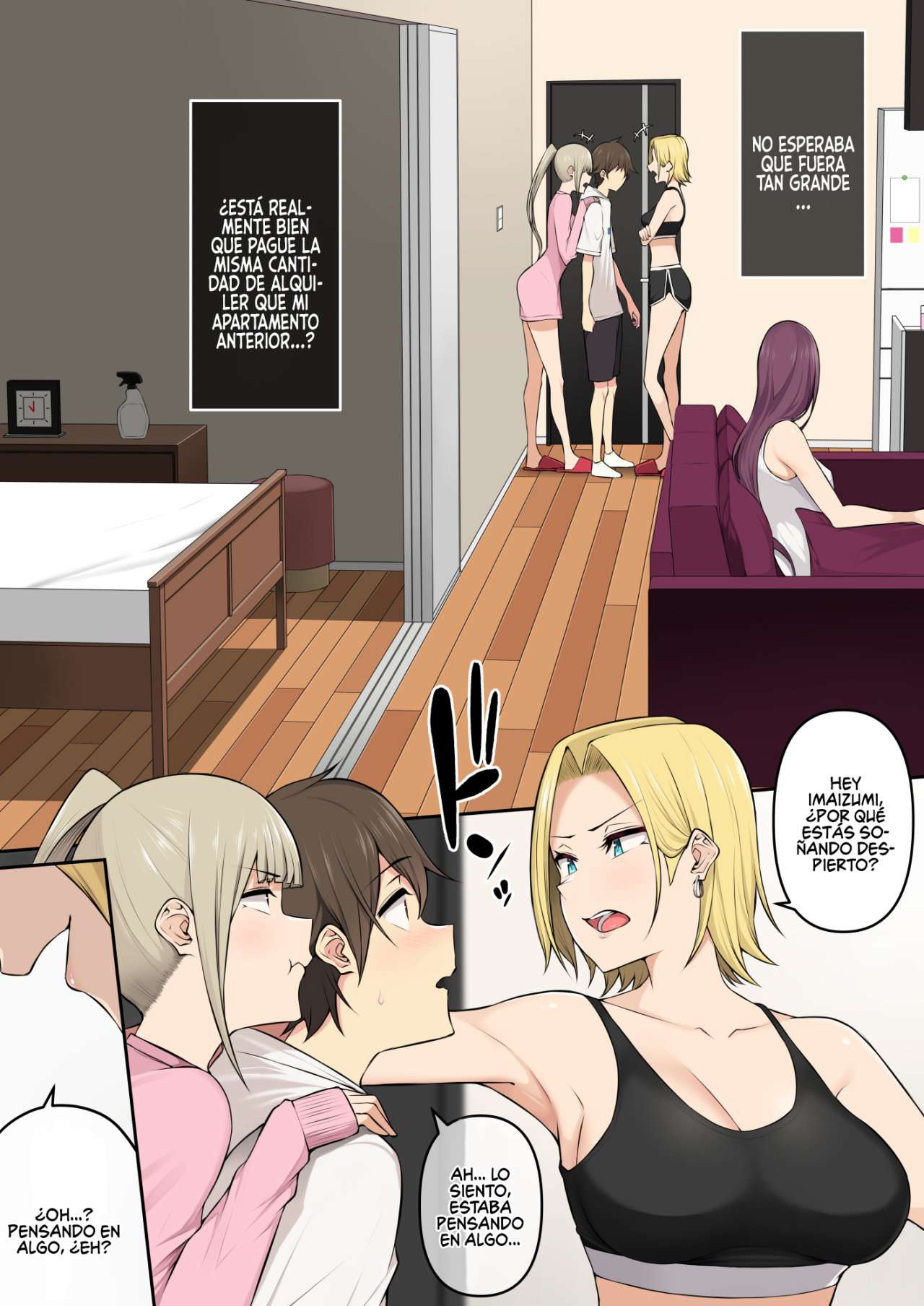 Imaizumin-chi wa Douyara Gal no Tamariba ni Natteru Rashii Capítulo 4 - Página 6