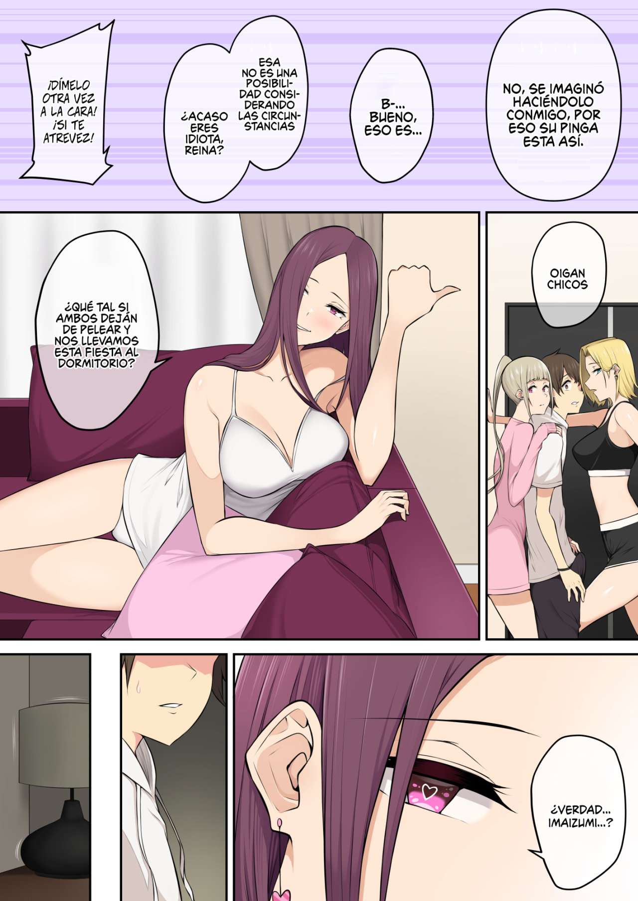Imaizumin-chi wa Douyara Gal no Tamariba ni Natteru Rashii Capítulo 4 - Página 8