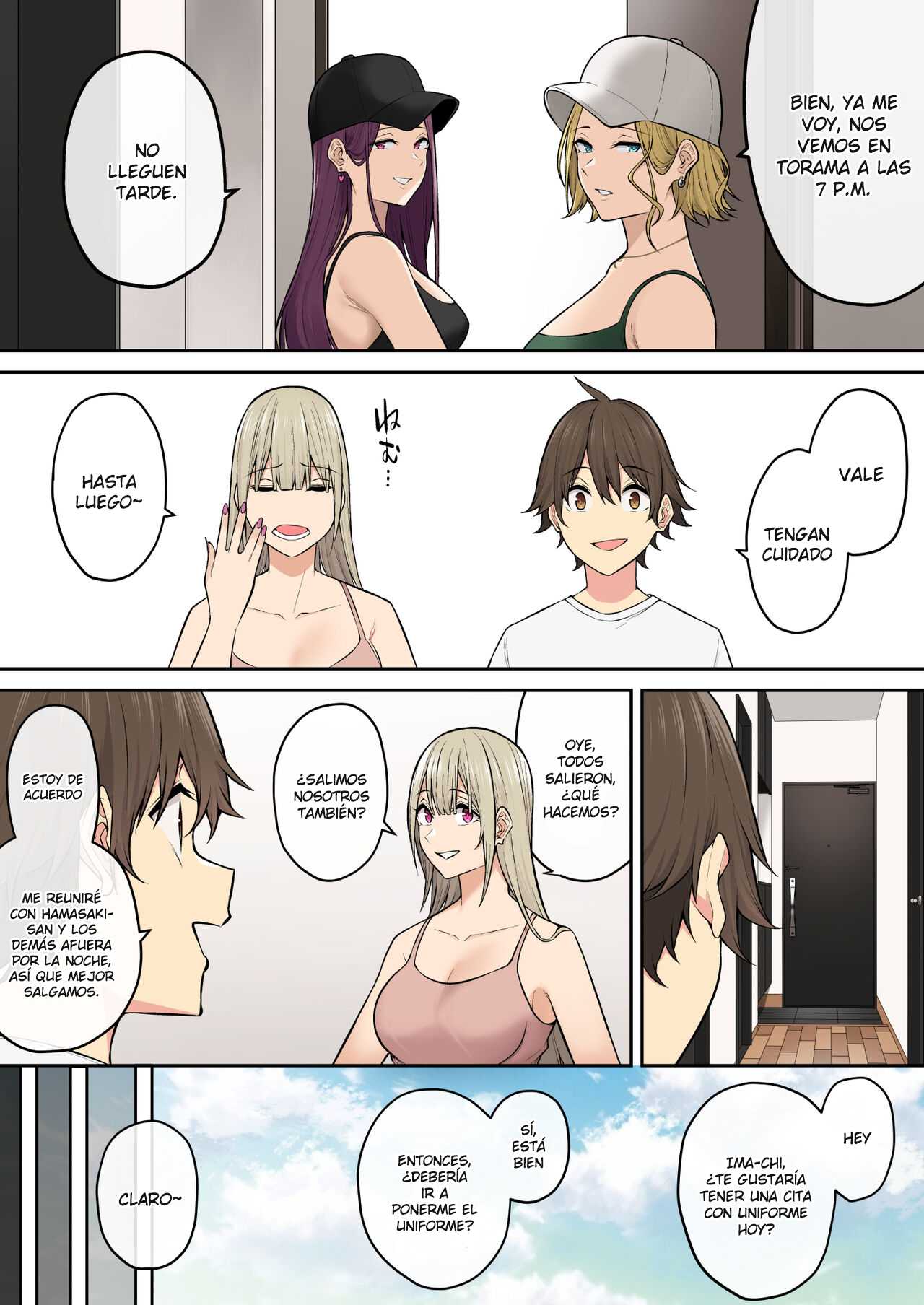 Imaizumin-chi wa Douyara Gal no Tamariba ni Natteru Rashii Capítulo 6 - Página 57
