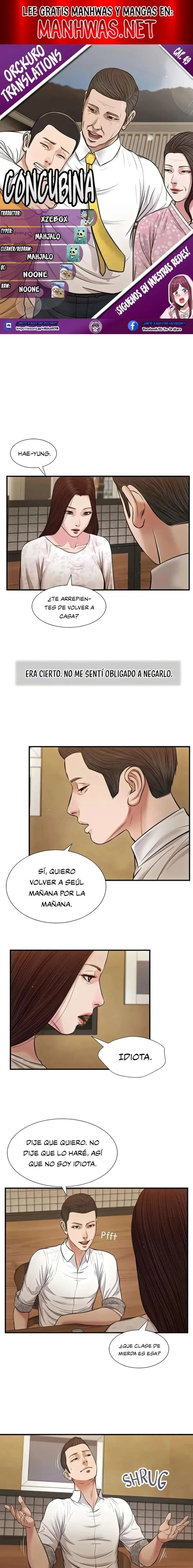 Concubina Capítulo 49 - Página 1