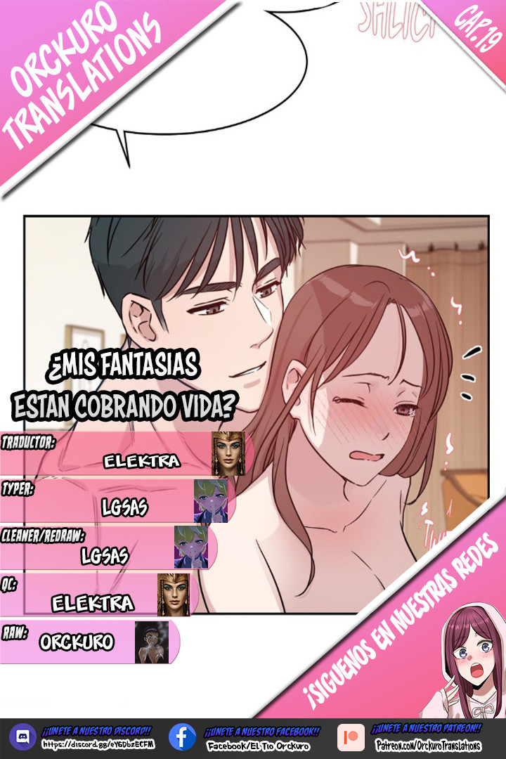 ¿MIS FANTASÍAS ESTÁN COBRANDO VIDA? Capítulo 19 - Página 1