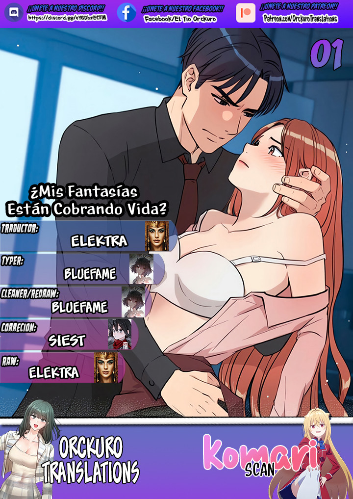 ¿MIS FANTASÍAS ESTÁN COBRANDO VIDA? Capítulo 2 - Página 1