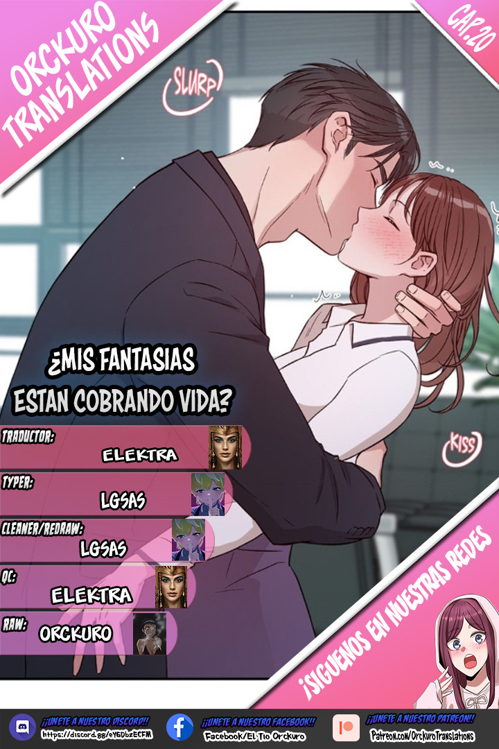 ¿MIS FANTASÍAS ESTÁN COBRANDO VIDA? Capítulo 20 - Página 1