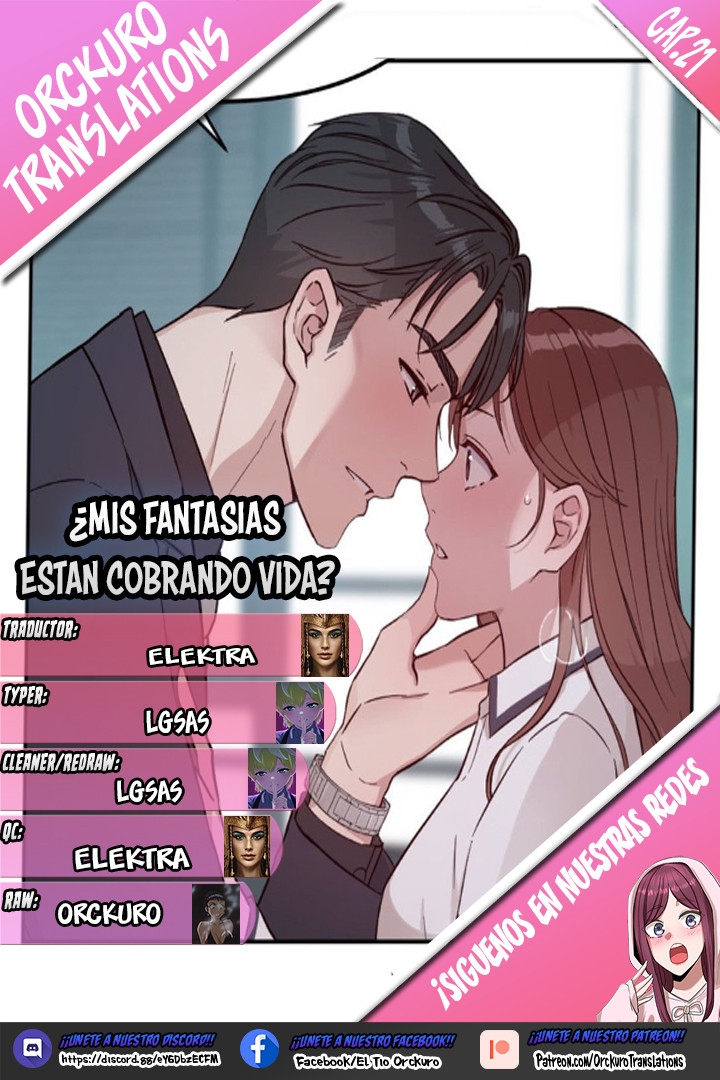 ¿MIS FANTASÍAS ESTÁN COBRANDO VIDA? Capítulo 21 - Página 1