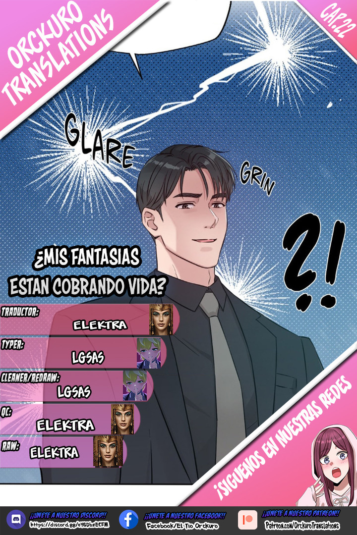 ¿MIS FANTASÍAS ESTÁN COBRANDO VIDA? Capítulo 22 - Página 1