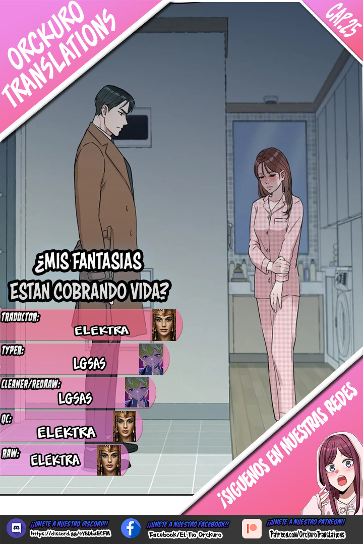 ¿MIS FANTASÍAS ESTÁN COBRANDO VIDA? Capítulo 25 - Página 1