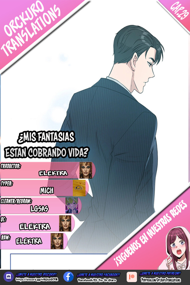 ¿MIS FANTASÍAS ESTÁN COBRANDO VIDA? Capítulo 29 - Página 1