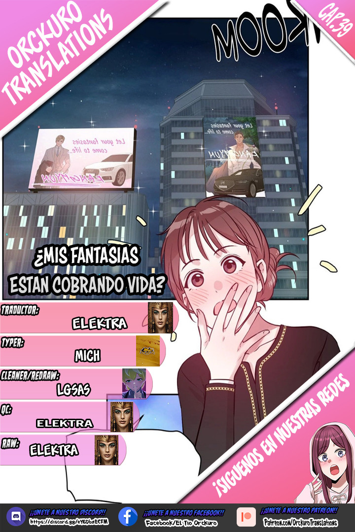¿MIS FANTASÍAS ESTÁN COBRANDO VIDA? Capítulo 39 - Página 1