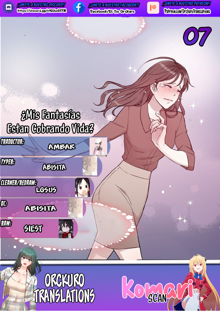 ¿MIS FANTASÍAS ESTÁN COBRANDO VIDA? Capítulo 7 - Página 1