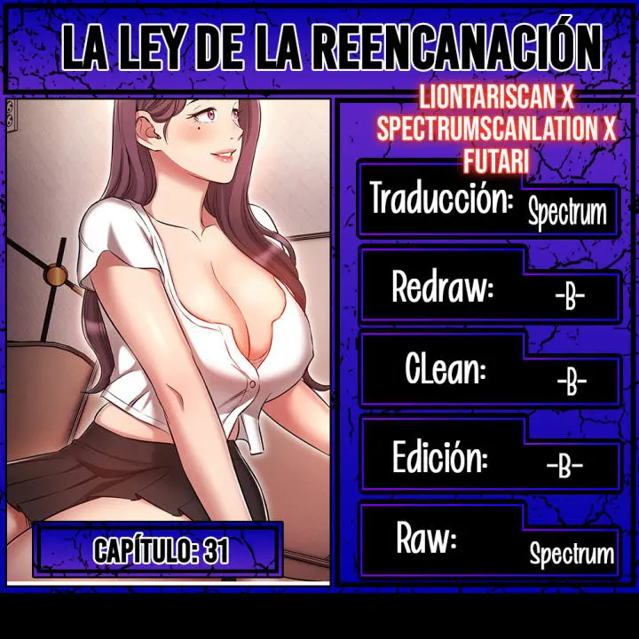 La Ley de la Reencarnación Capítulo 31 - Página 1