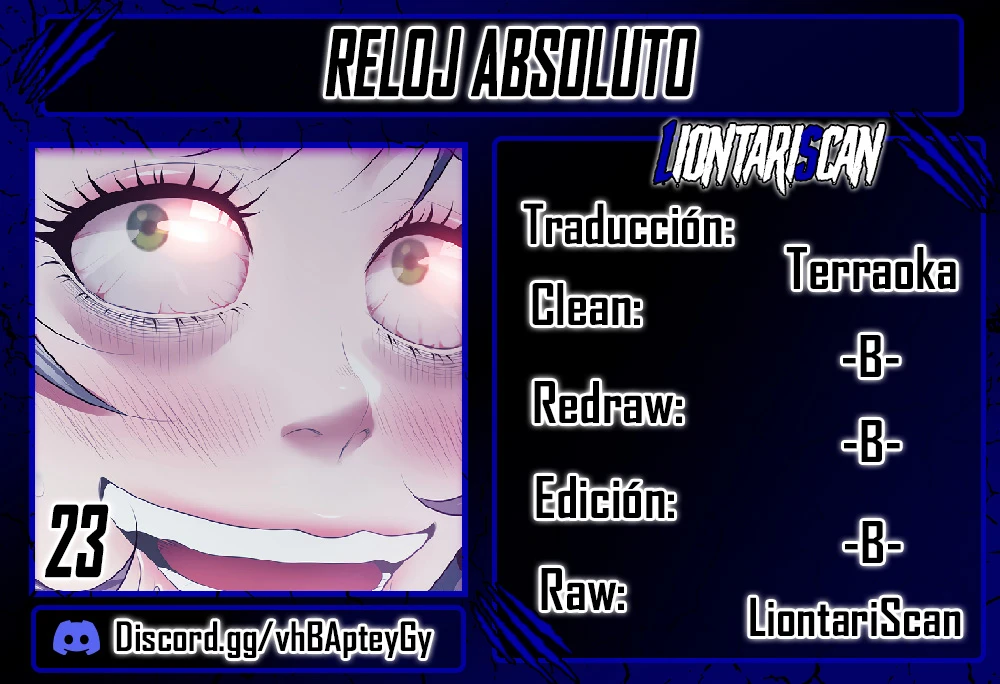 Reloj Absoluto Capítulo 23 - Página 1