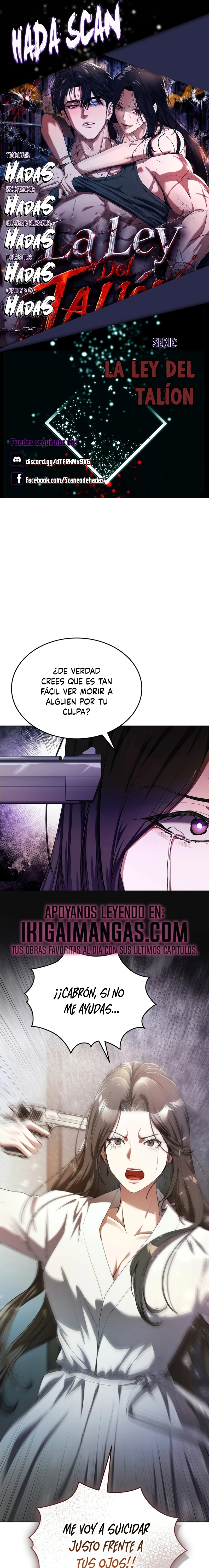 La Ley Del Talión Capítulo 3 - Página 1