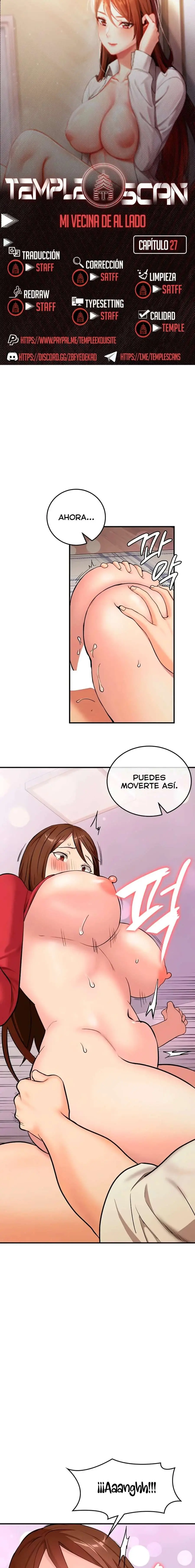 Mi Vecina de al Lado Capítulo 27 - Página 1